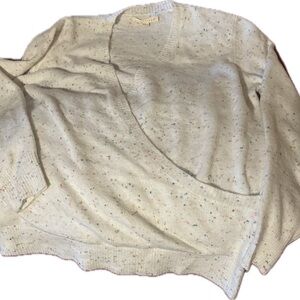 lovestitch Cream V-Neck Sweater